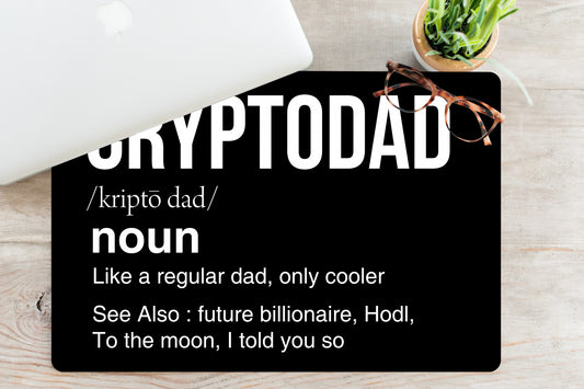 Cryptodad Gaming Mousepad