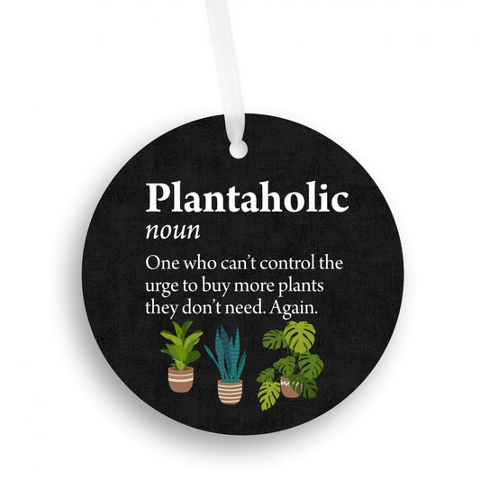 Plantaholic Ornament