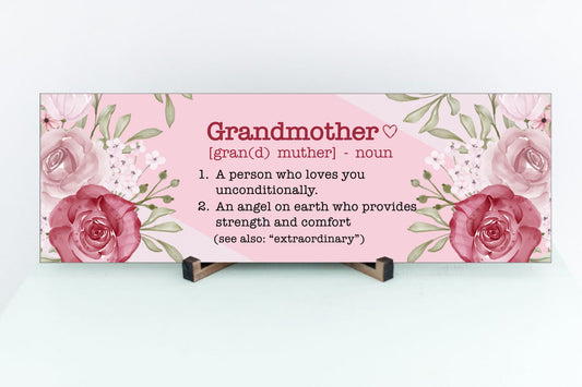 Grandmother Definition Sign
