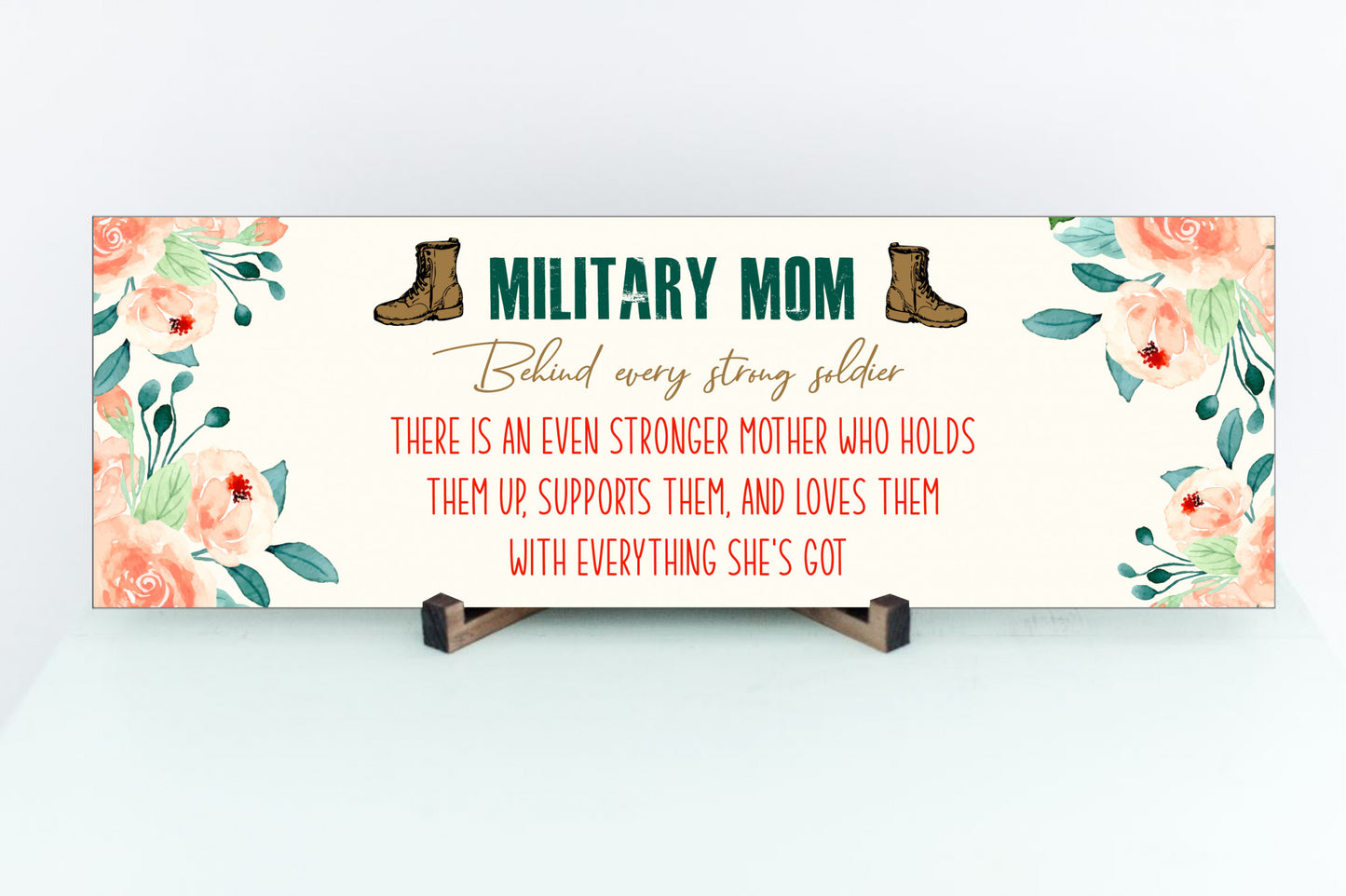 Military Mom Sign