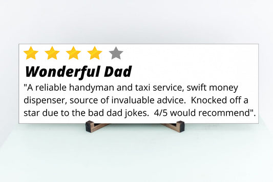 Wonderful Dad Sign, Gift for Dad, Father's Day