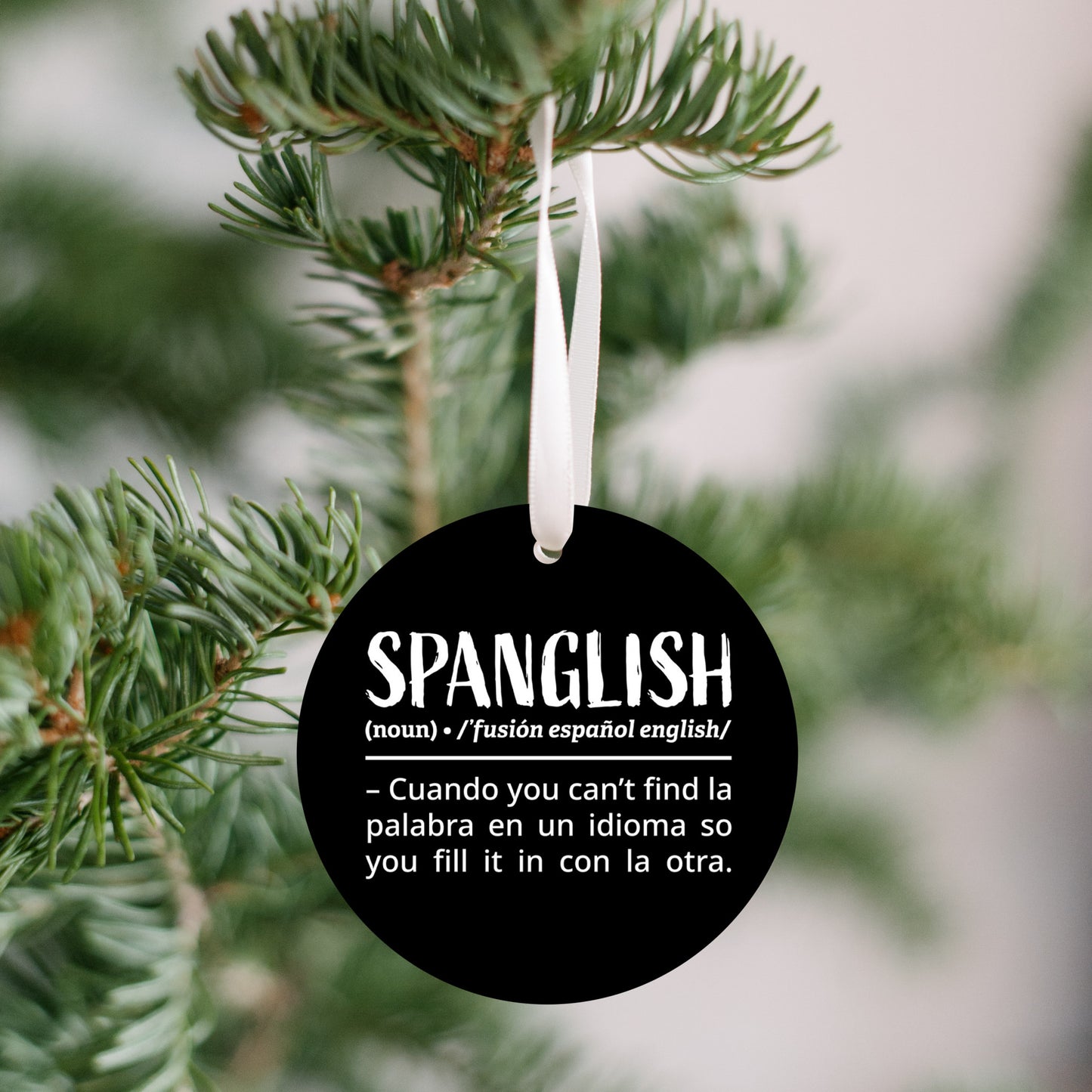 Spanglish Ornament