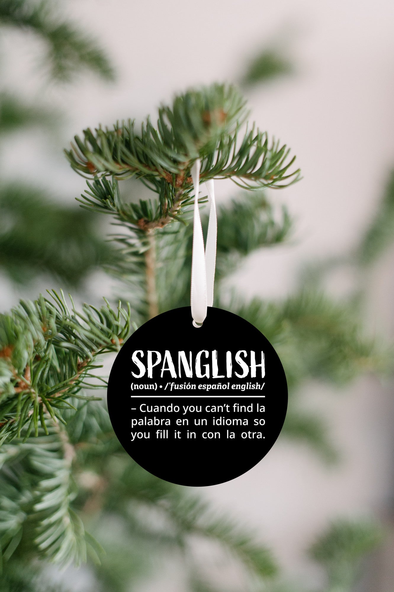 Spanglish Ornament