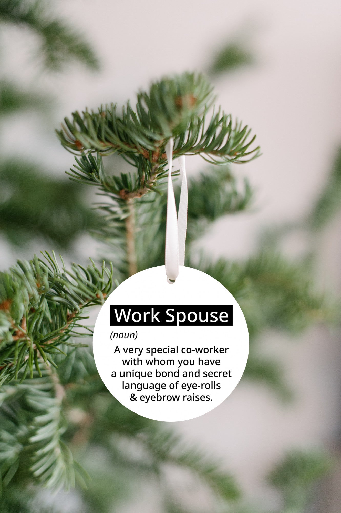 Work Spouse Ornament