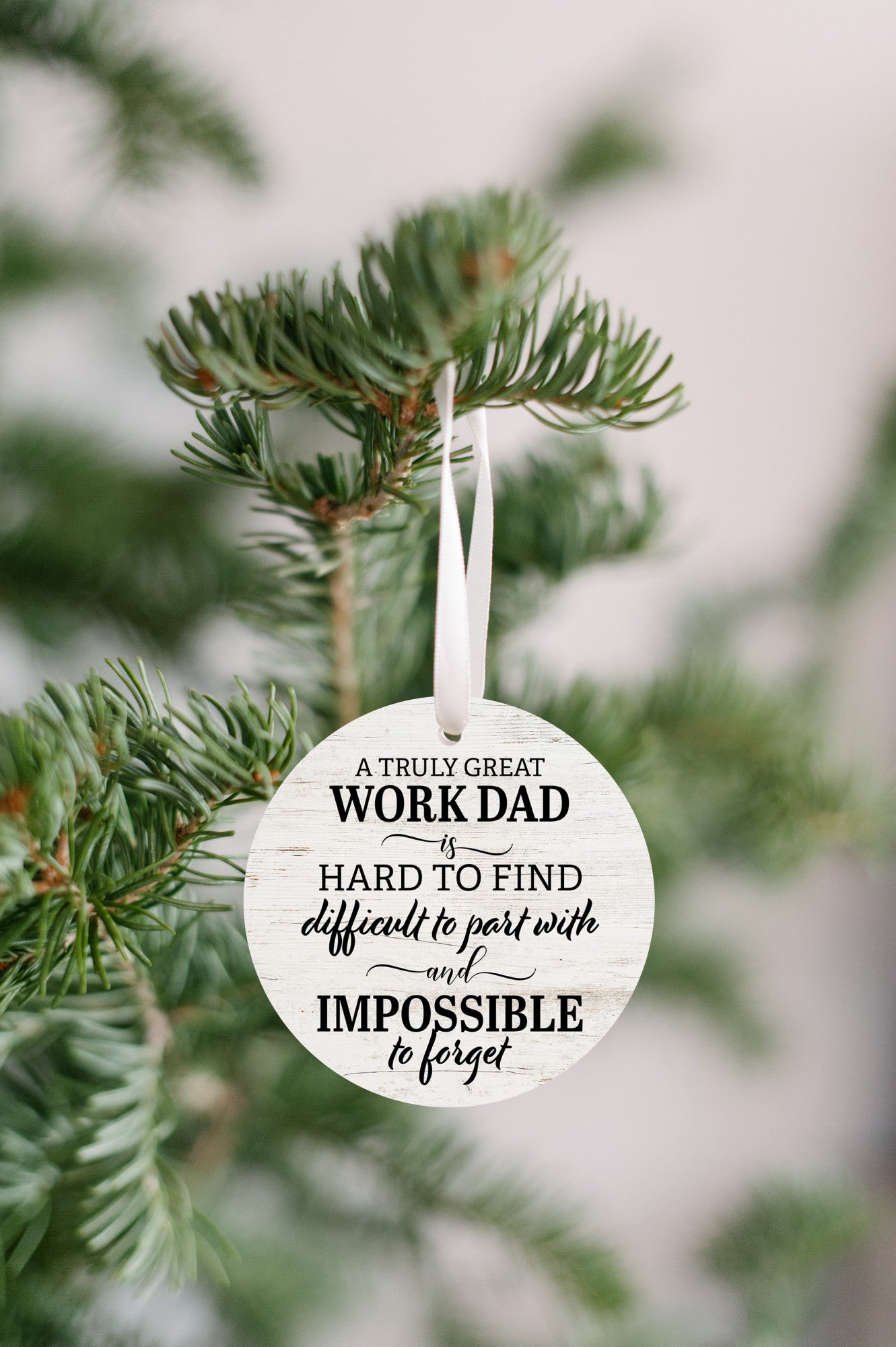 Work Dad Ornament