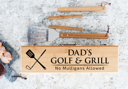 Dad's Golf & Grill BBQ Set