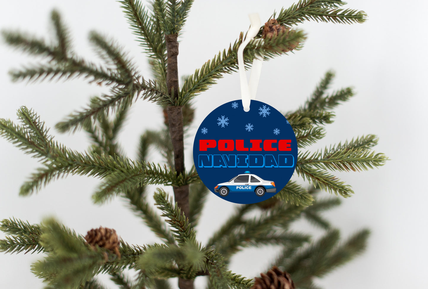 Police Navidad Ornament