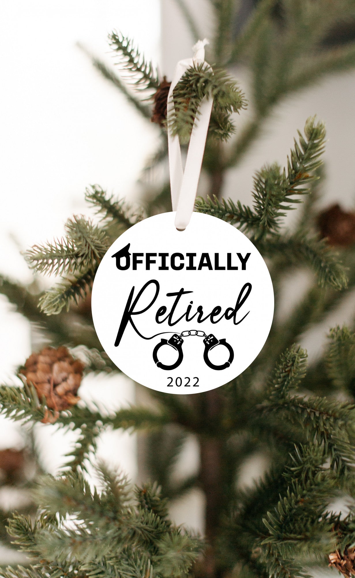 Police Officially Retired 2022 Ornament