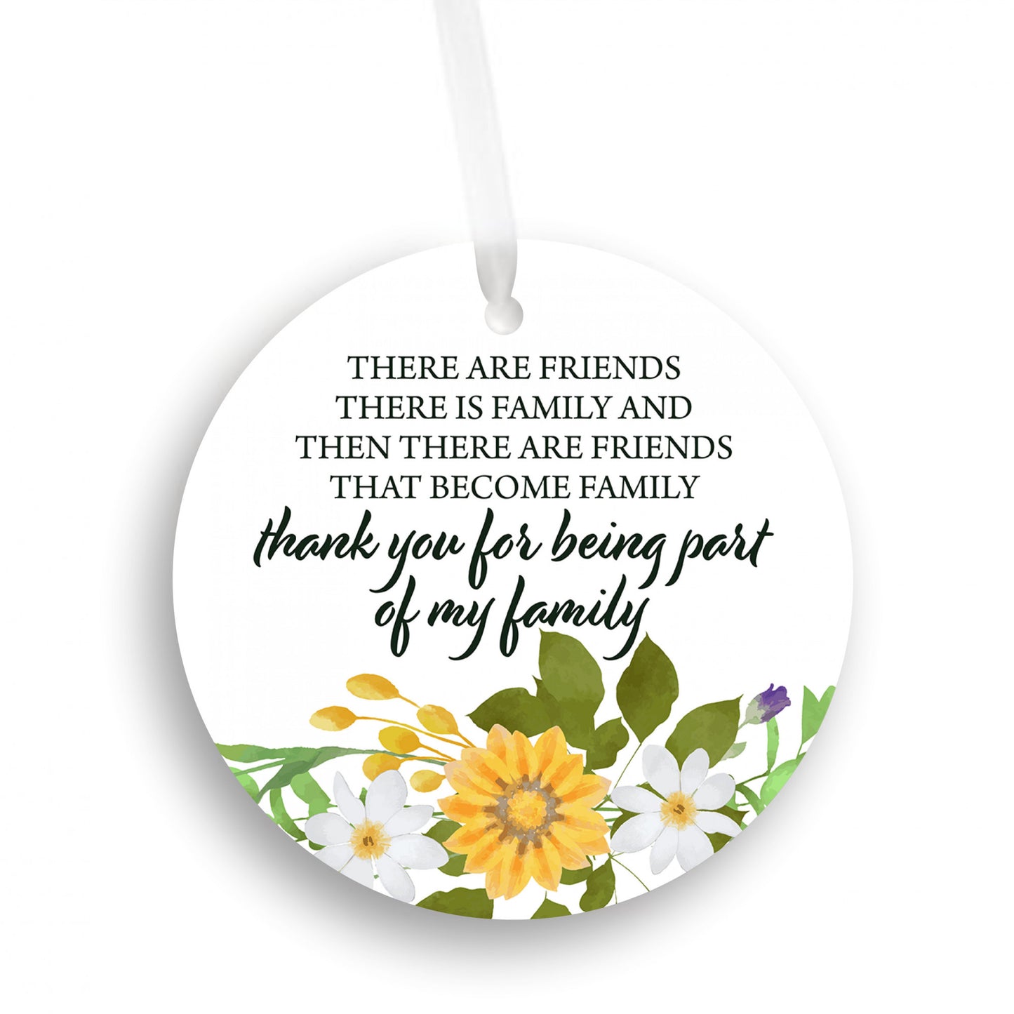Friends That Become Family Ornament