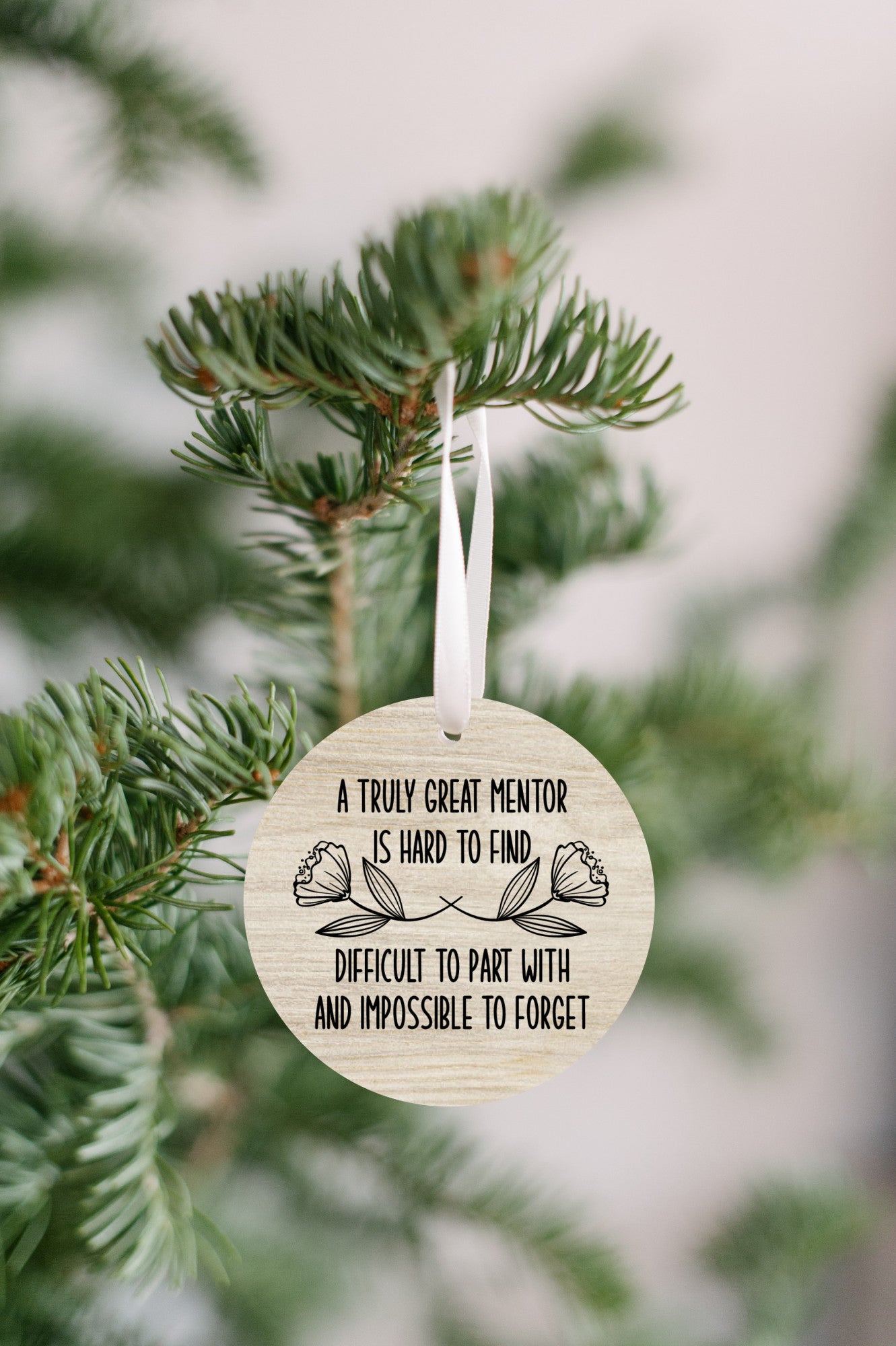 A Truly Great Mentor Ornament
