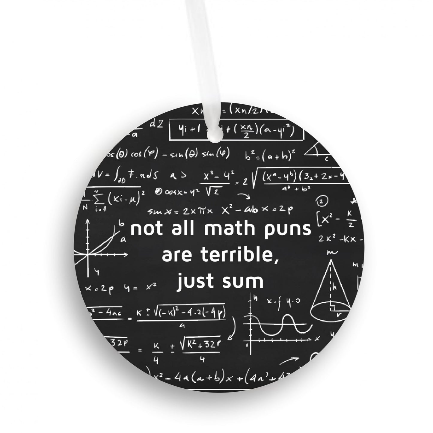 Math Pun Ornament