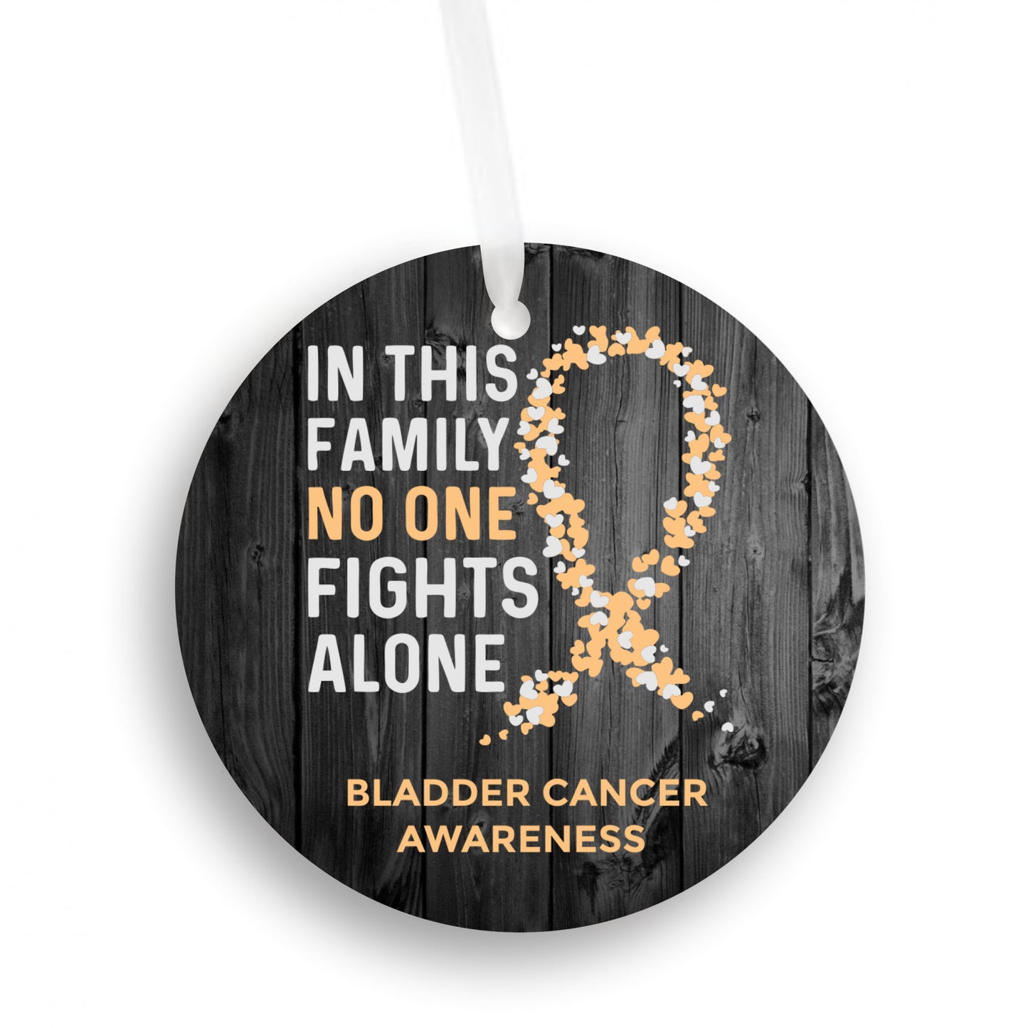 Bladder Cancer Awareness Ornament