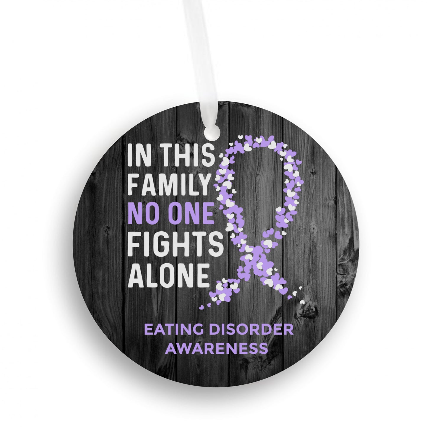 Eating Disorder Awareness Ornament