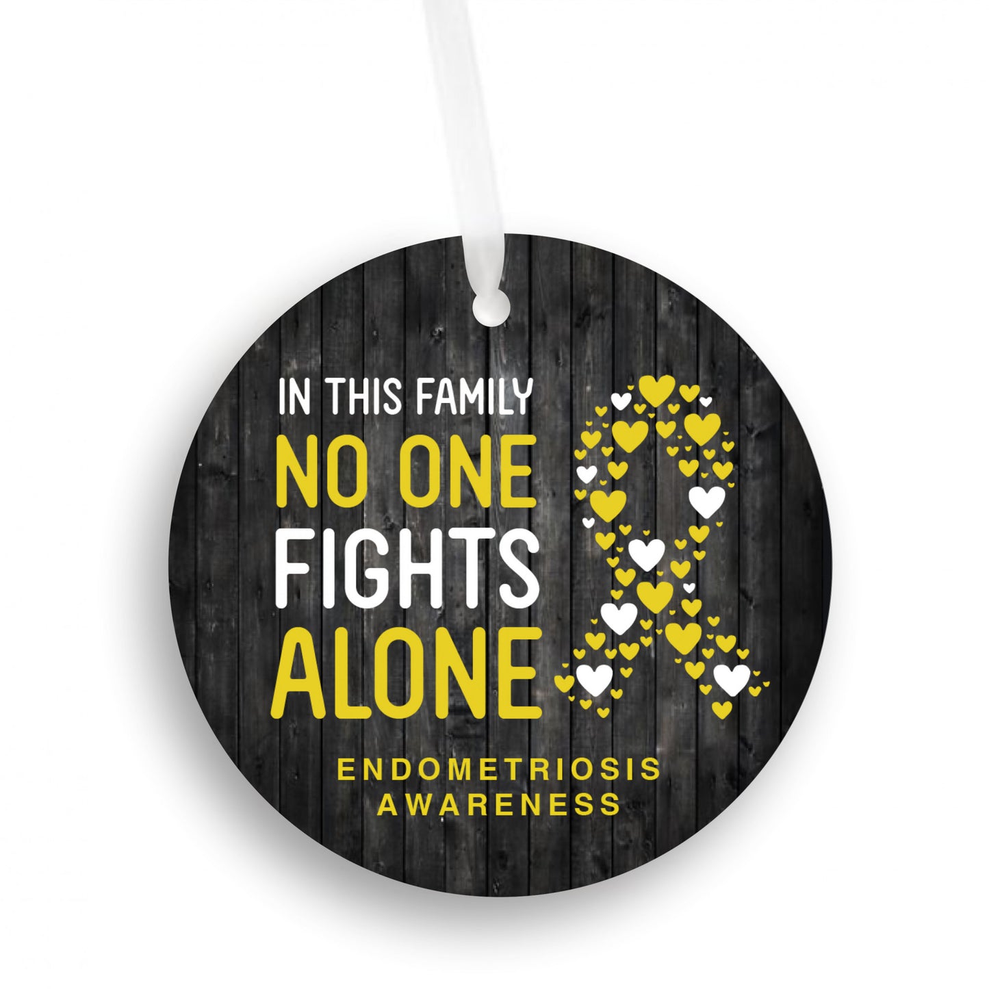Endometriosis Awareness Ornament