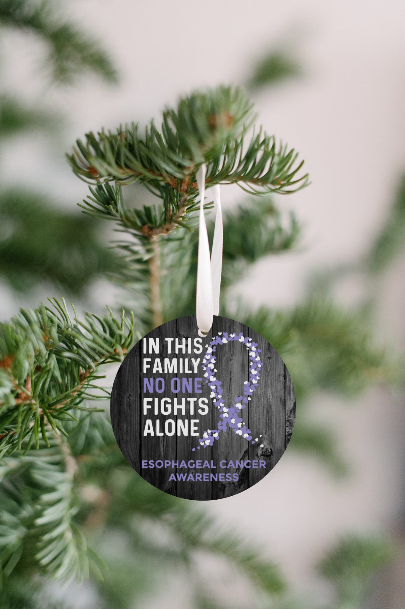 Esophageal Cancer Awareness Ornament