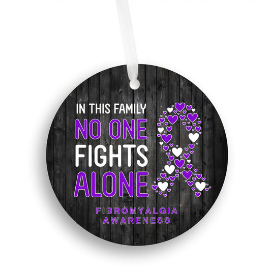 Fibromyalgia Awareness Ornament