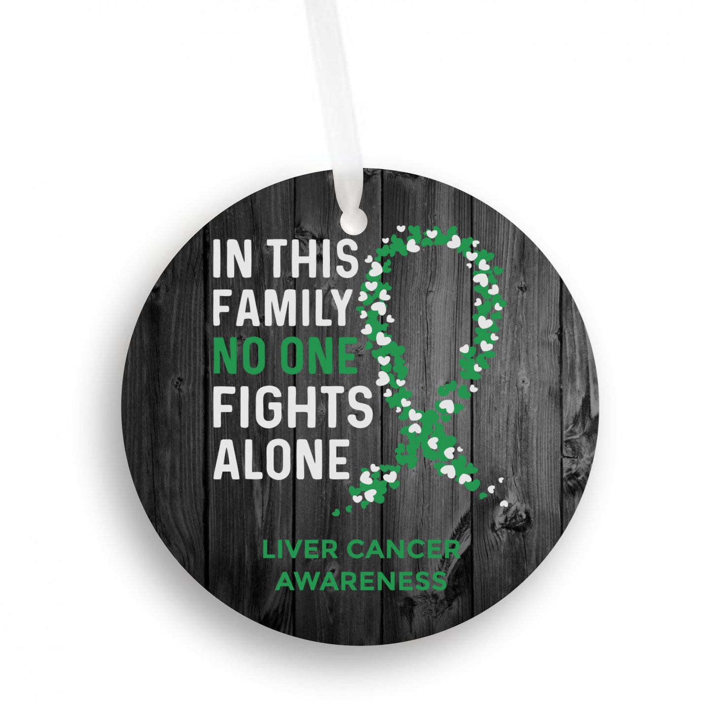 Liver Cancer Awareness Ornament