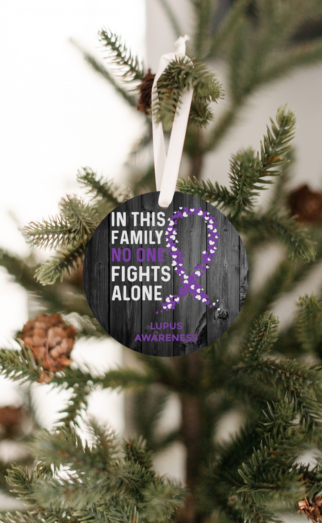 Lupus Awareness Ornament