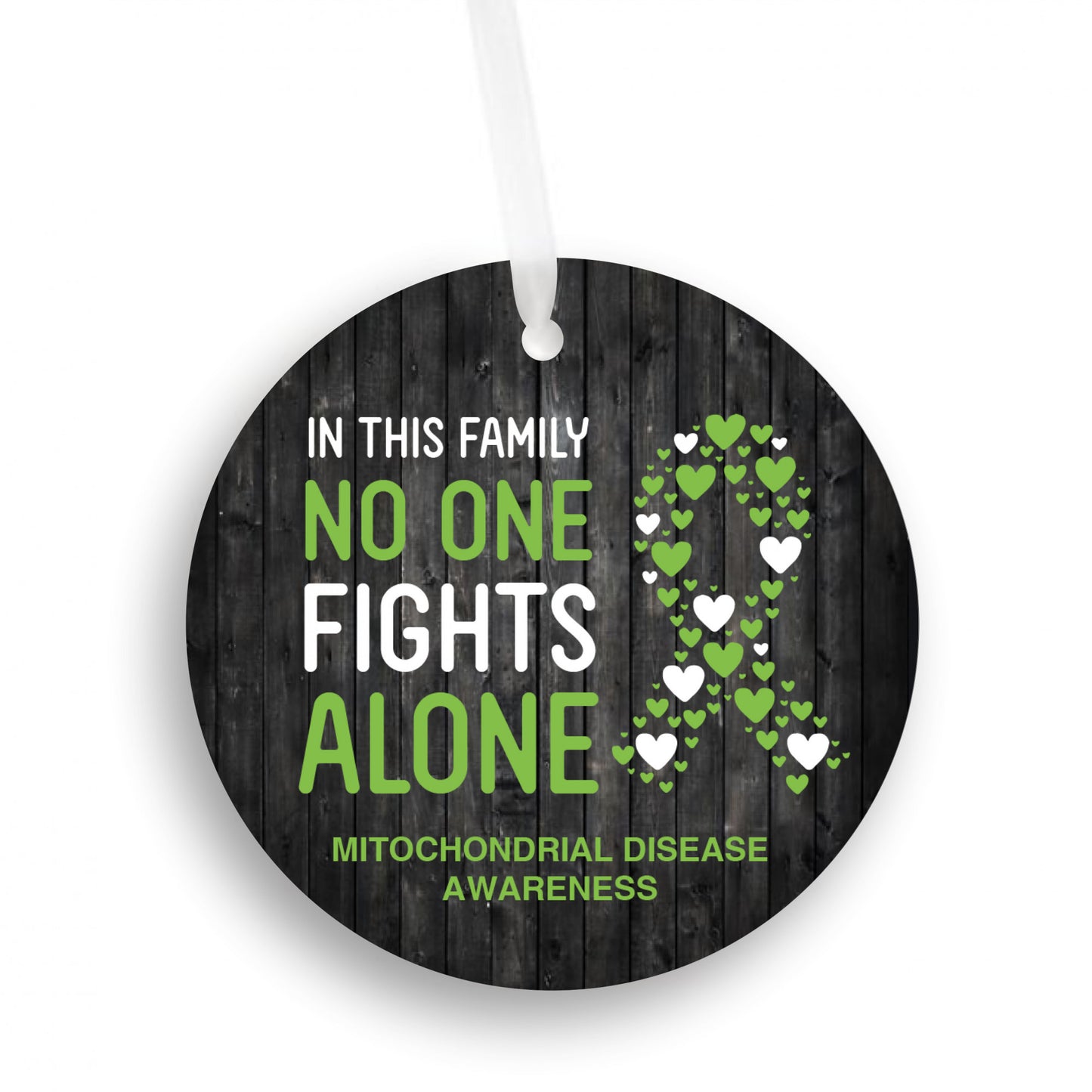 Mitochondrial Disease Awareness Ornament