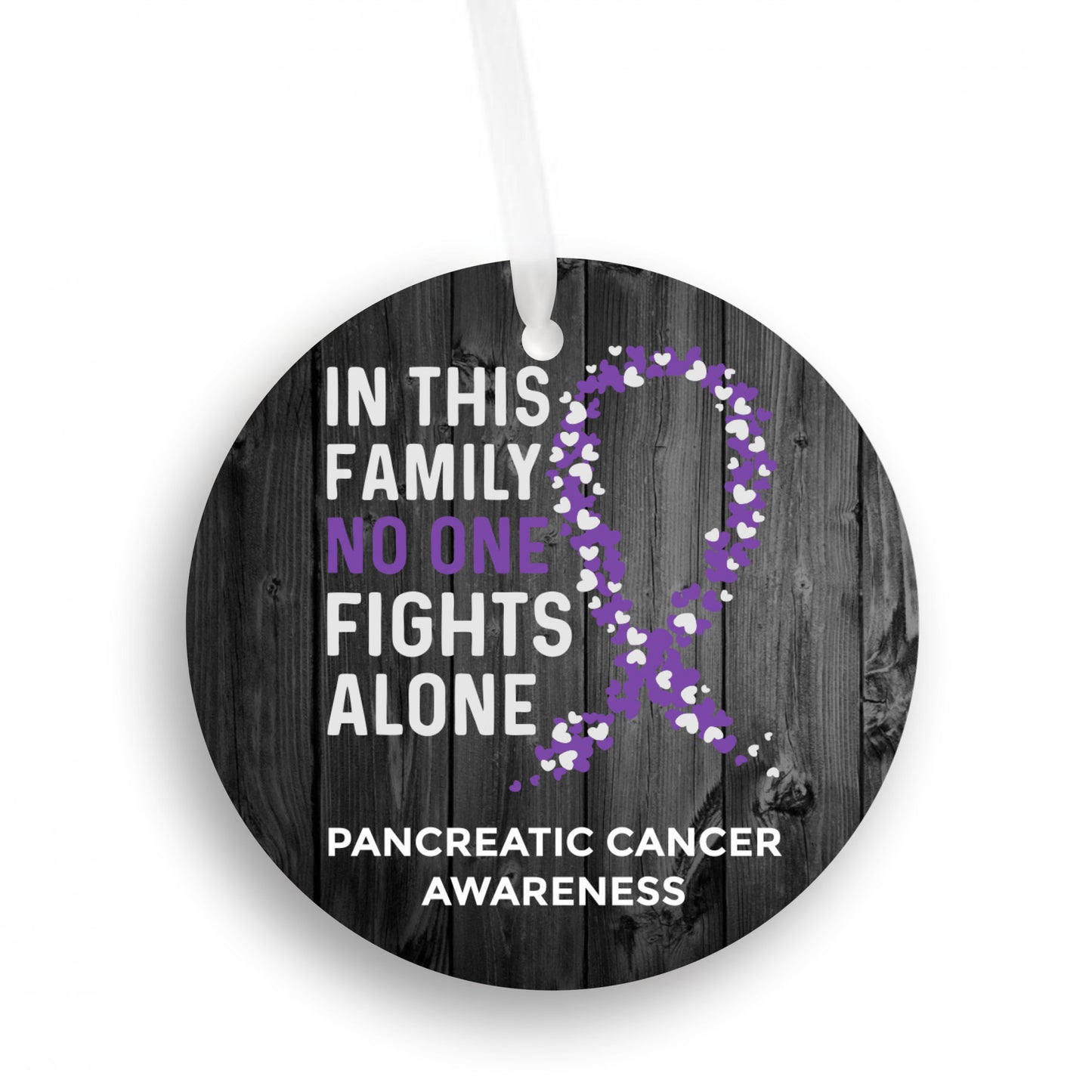 Pancreatic Cancer Awareness Ornament